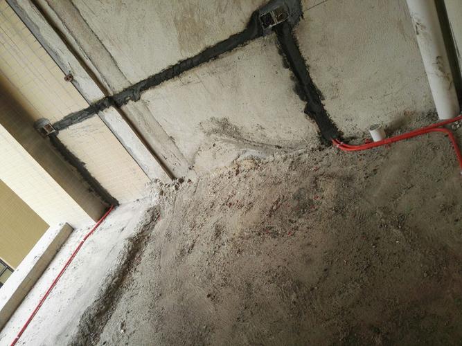 湘东家具城5栋2单元1305前期水电安装图